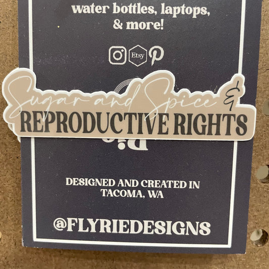 Reproductive Rights Stickers