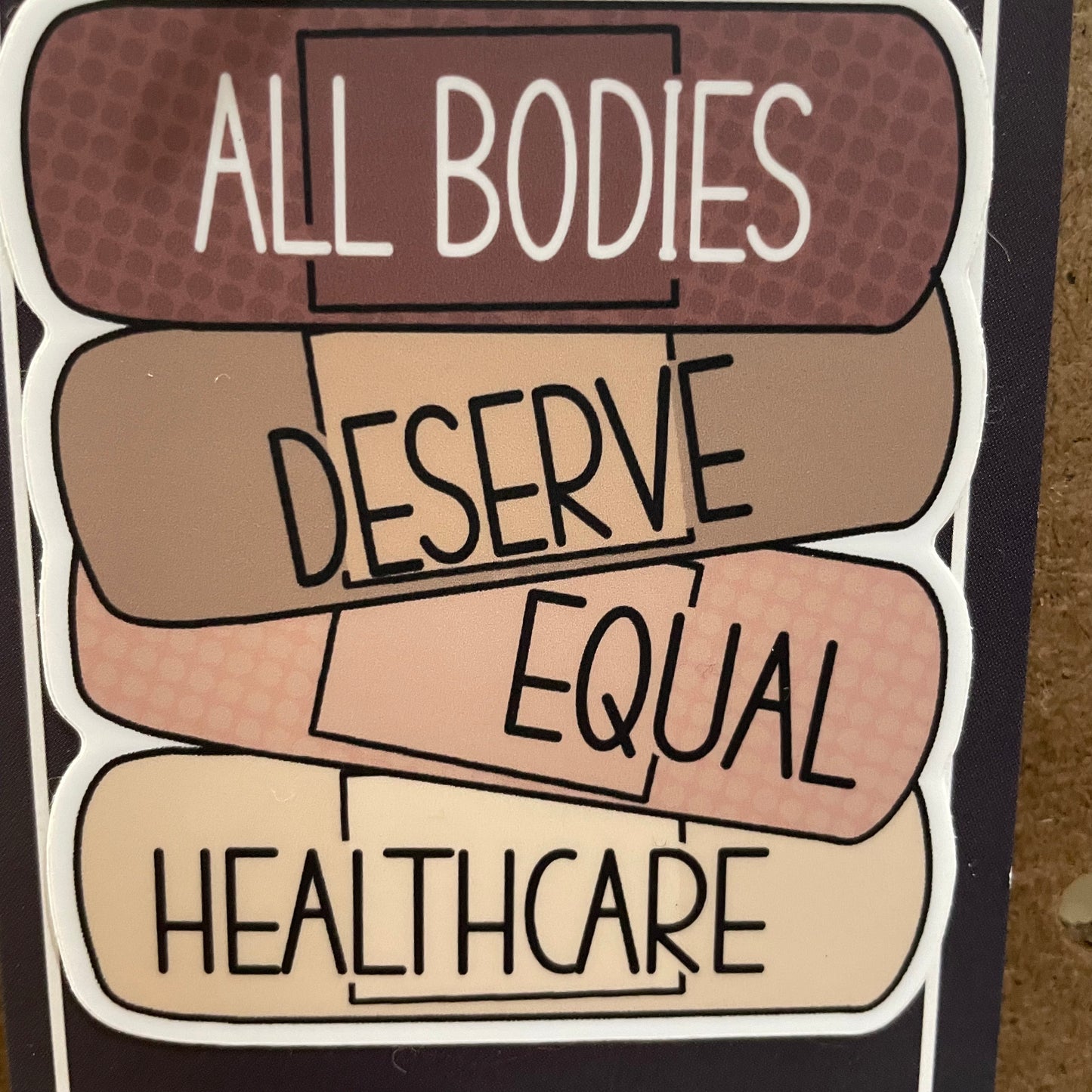 Equal Healthcare Sticker