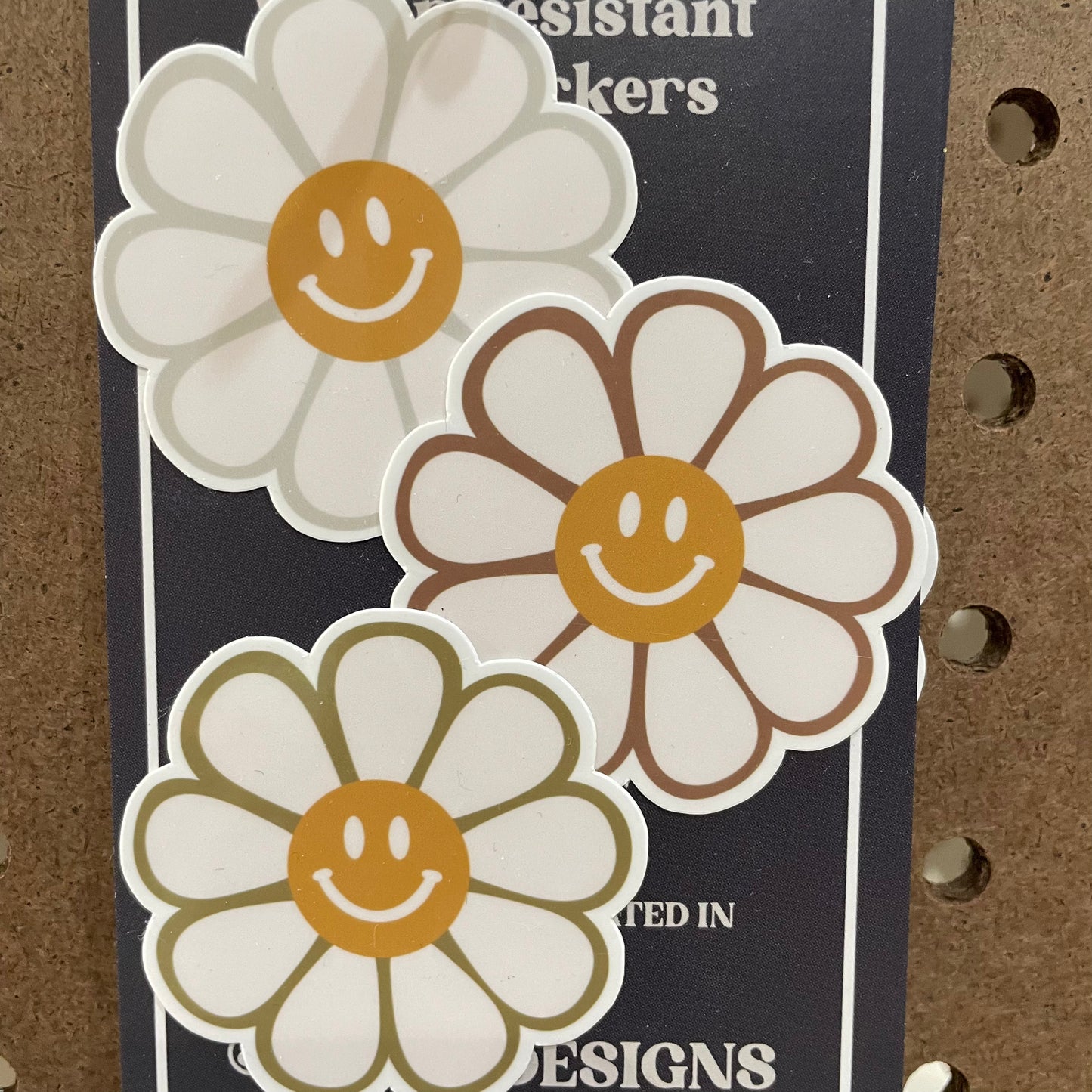 Flowers and Smiles Stickers