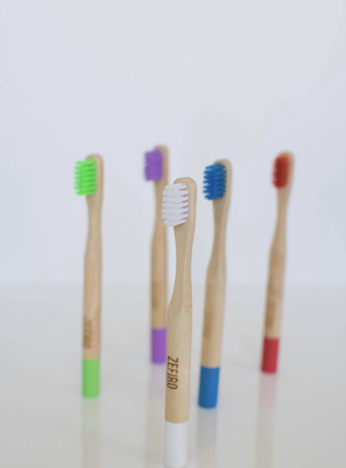 Bamboo Kid's Toothbrush - Red