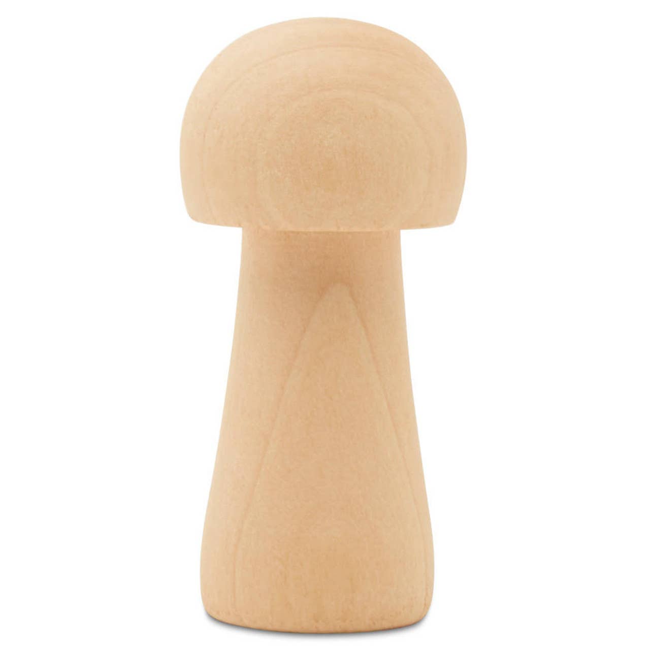 Wooden Mushroom: 2-1/2"