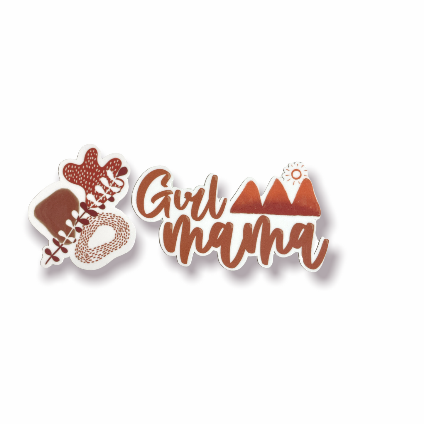 Girl Mama 2pk Stickers - Byrt & Gerty's Kids Redeux